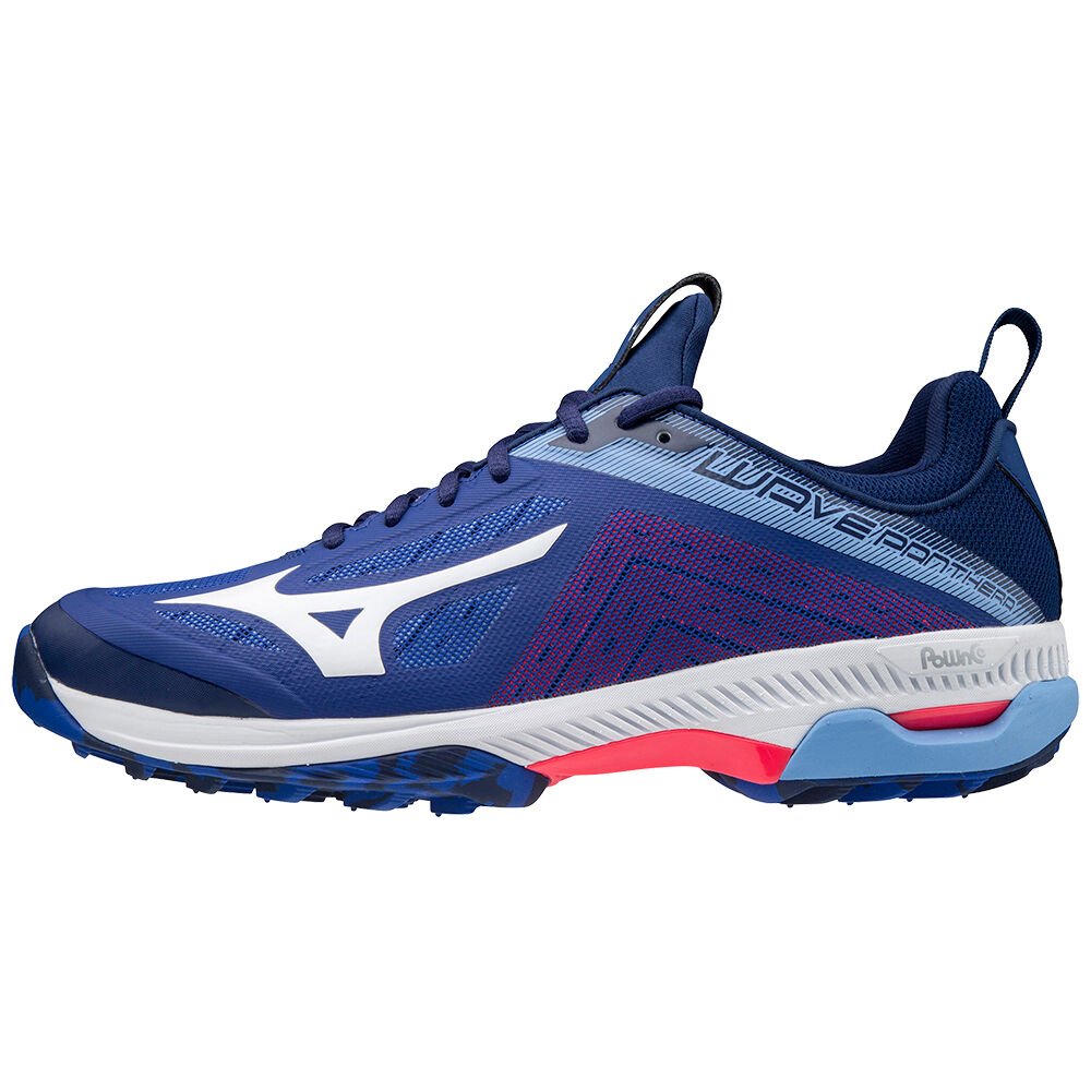 Scarpe da hockey Mizuno Wave Panthera Uomo - Blu/Bianche/Rosa - 27903-YIJL